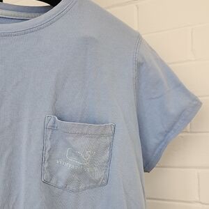 Vineyard Vines Light Blue T-Shirt, Large